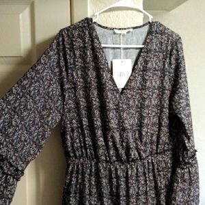 Multi tier midi dress